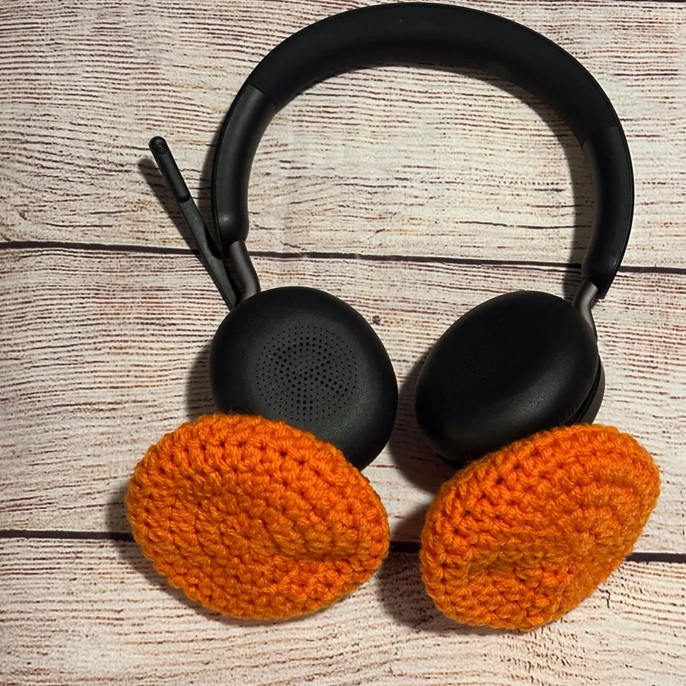 Comfy Crochet Headset Earphone Covers
